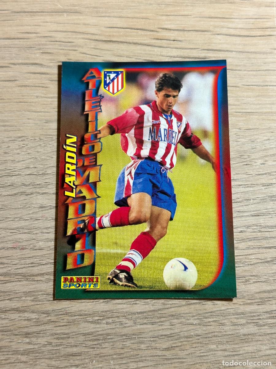 Cromos de F&uacute;tbol: LARDIN n&ordm; 46 ATLETICO DE MADRID FUTBOL 99 PANINI 1998 1999 TRADING CARD