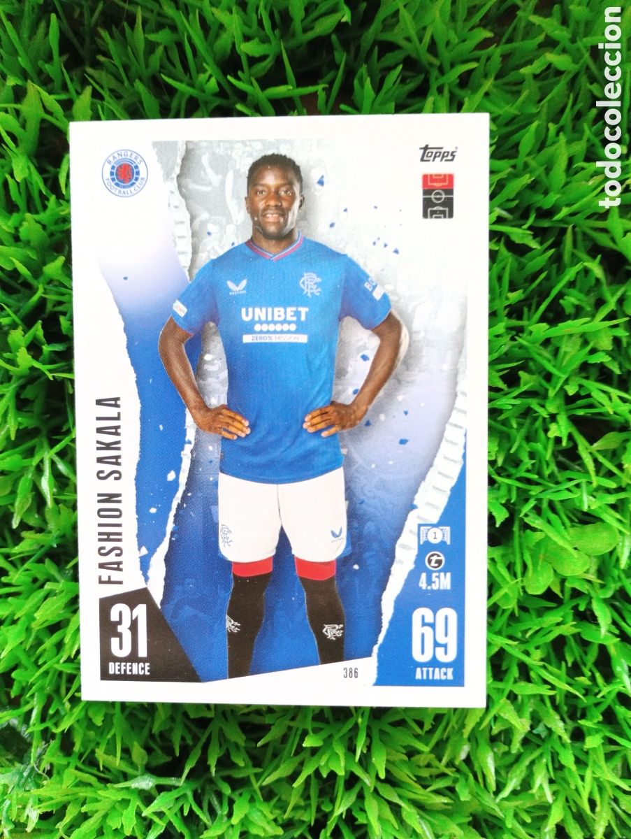Cromos de F&uacute;tbol: Sakala Rangers Match Attax 23-24 # 386