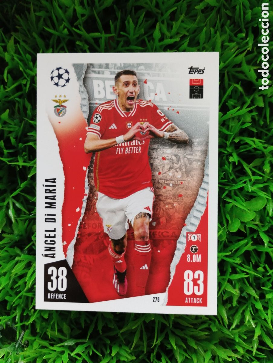 Fu&szlig;ball-Sticker: Angel Di Maria Benfica Match Attax 23-24 # 278