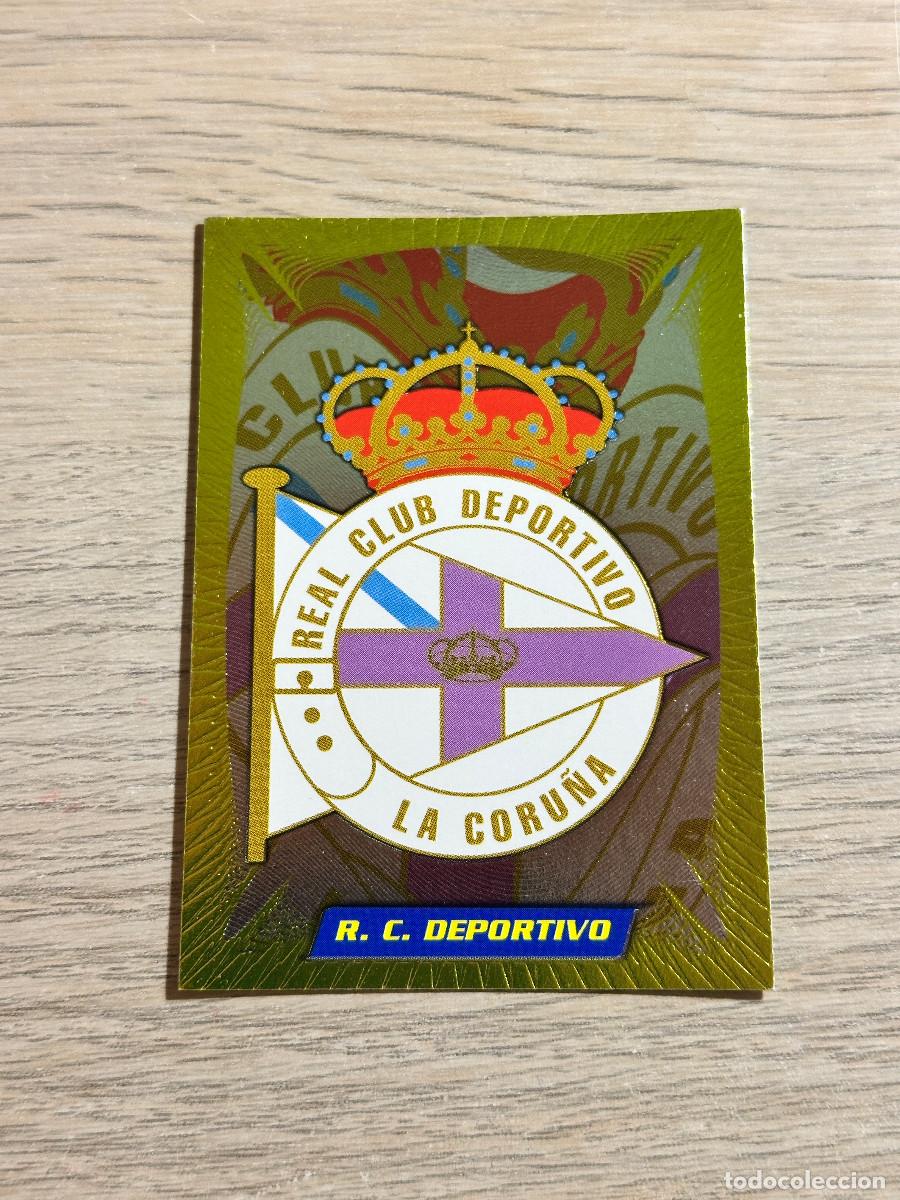Cromos de Futebol: ESCUDO n&ordm; 97 DEPORTIVO FUTBOL 99 PANINI 1998 1999 TRADING CARD