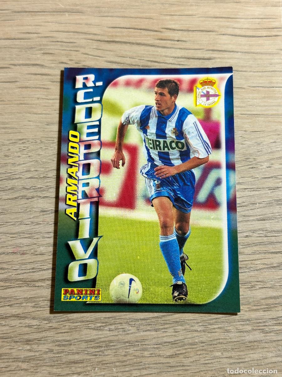 Cromos de Futebol: ARMANDO n&ordm; 99 DEPORTIVO FUTBOL 99 PANINI 1998 1999 TRADING CARD
