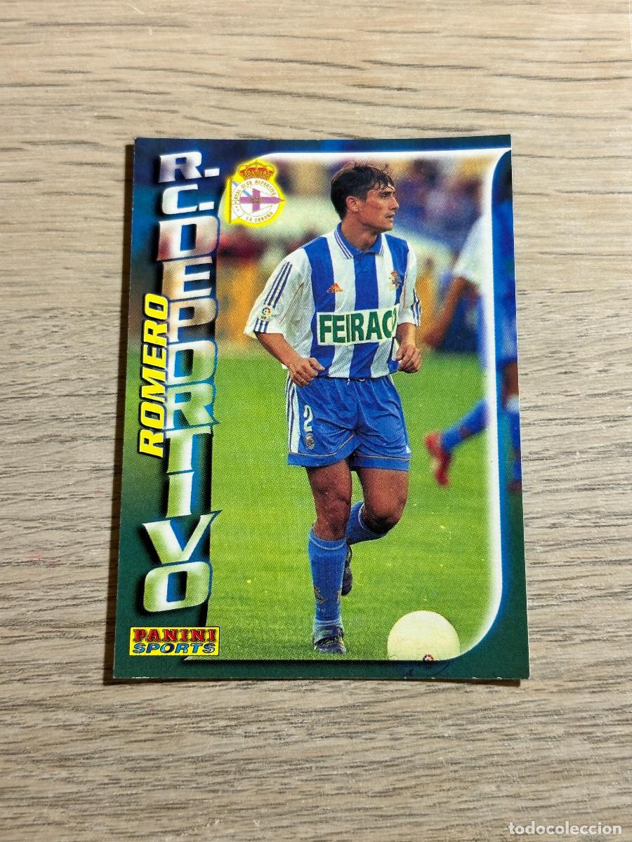 Cromos de Futebol: ROMERO n&ordm; 103 DEPORTIVO FUTBOL 99 PANINI 1998 1999 TRADING CARD