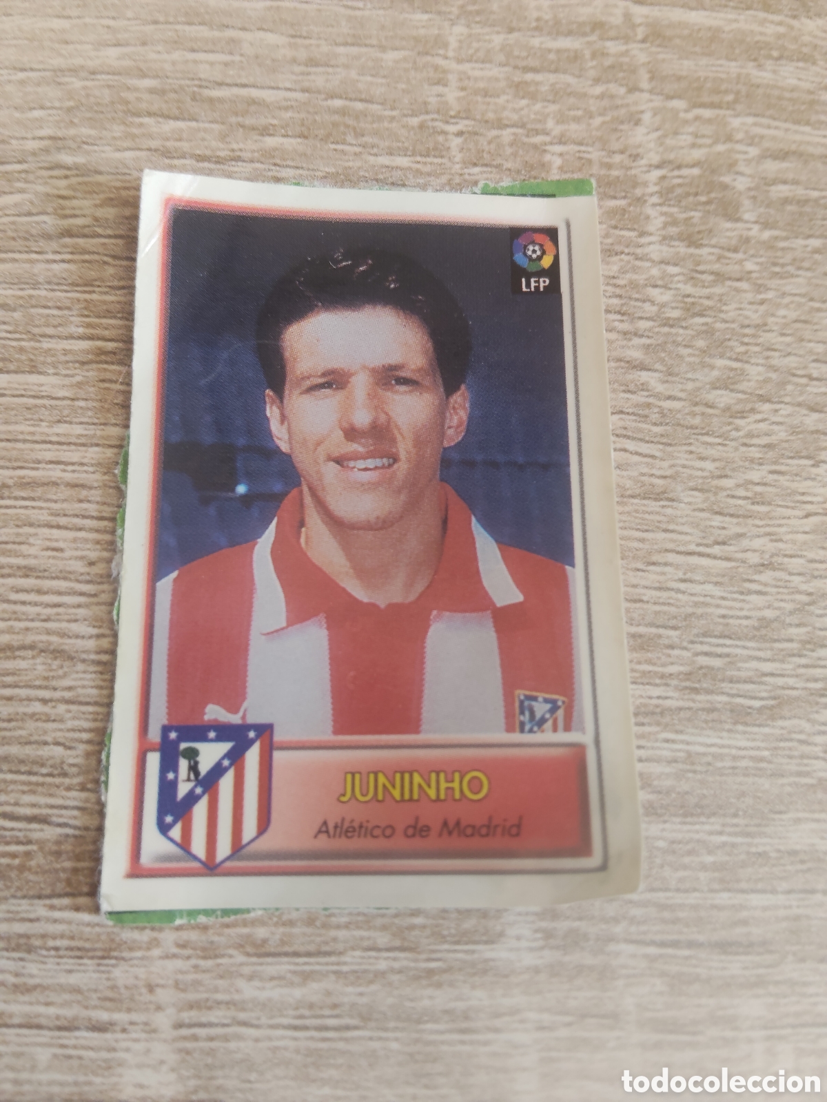 Cromos de F&uacute;tbol: Bollycao liga 1997 1998 97 98 Juninho Atl&eacute;tico de Madrid