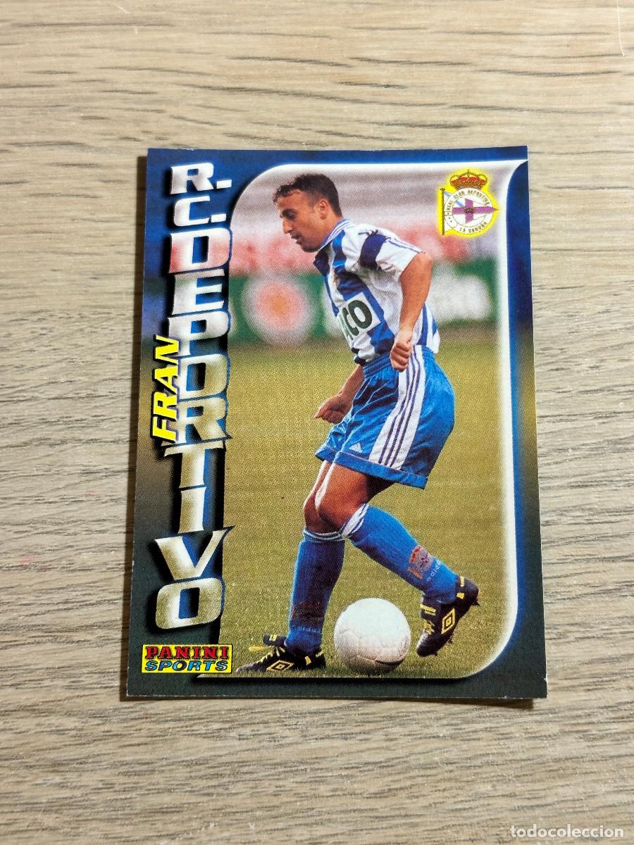Football Stickers: FRAN n&ordm; 109 DEPORTIVO FUTBOL 99 PANINI 1998 1999 TRADING CARD
