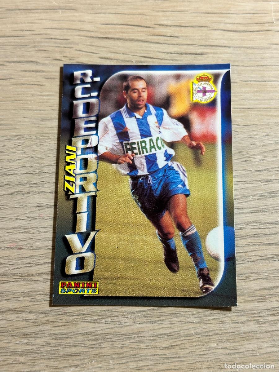 Cromos de F&uacute;tbol: ZIANI n&ordm; 110 DEPORTIVO FUTBOL 99 PANINI 1998 1999 TRADING CARD