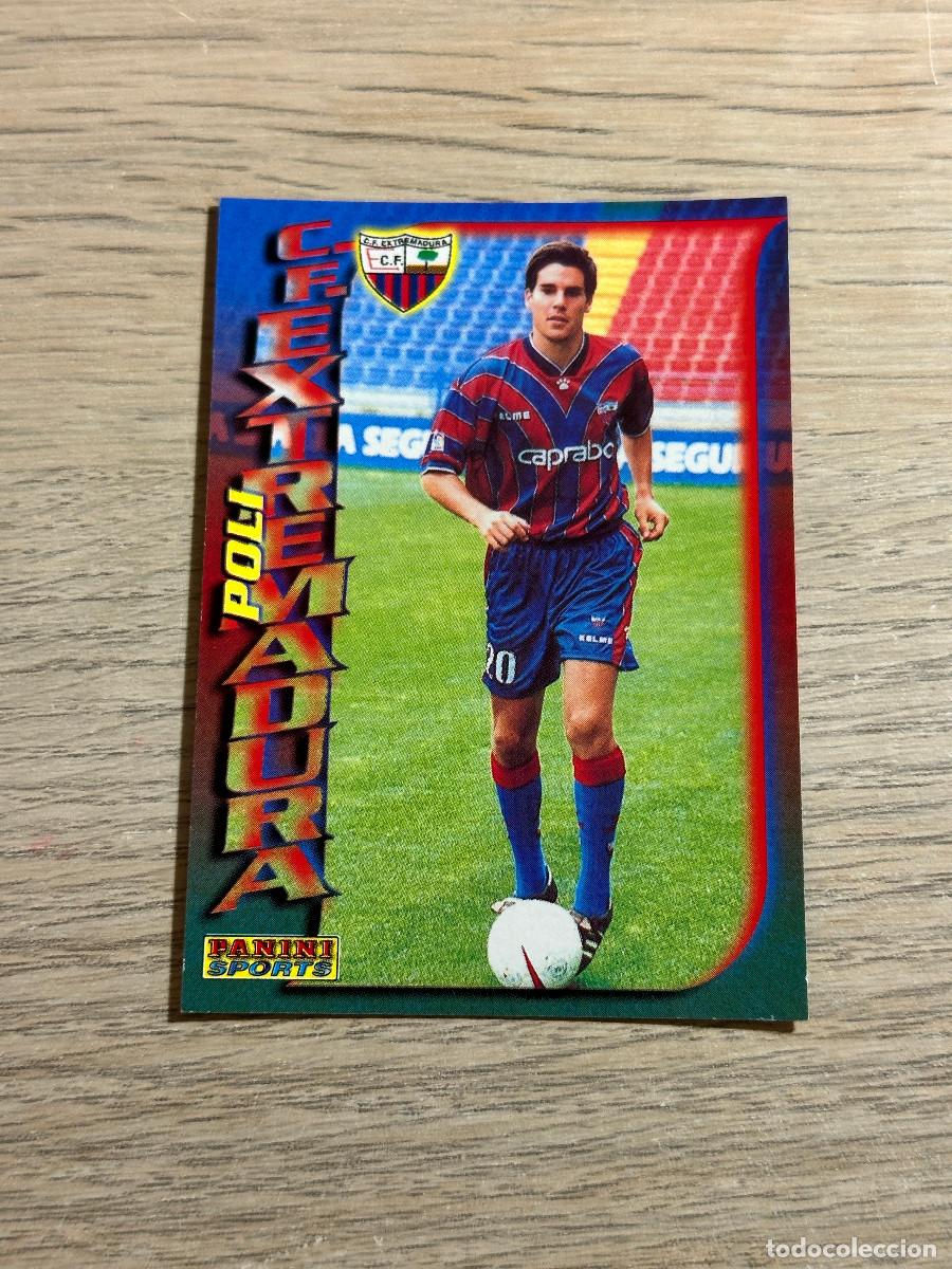 Cromos de Futebol: POLI n&ordm; 135 EXTREMADURA FUTBOL 99 PANINI 1998 1999 TRADING CARD