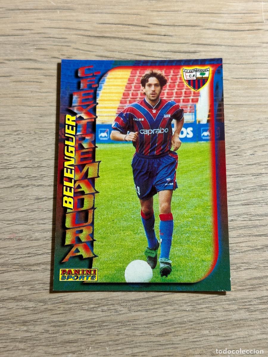 Figurine di Calcio: BELENGUER n&ordm; 136 EXTREMADURA FUTBOL 99 PANINI 1998 1999 TRADING CARD