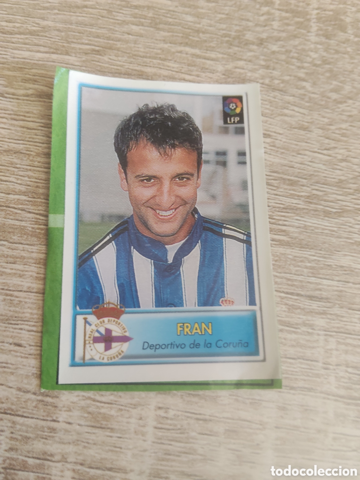 Cromos de F&uacute;tbol: Bollycao liga 1997 1998 97 98 Fran Deportivo de la Coru&ntilde;a