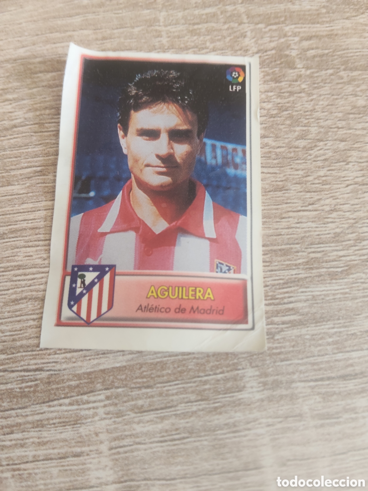 Cromos de F&uacute;tbol: Bollycao liga 1997 1998 97 98 Aguilera Atl&eacute;tico de Madrid