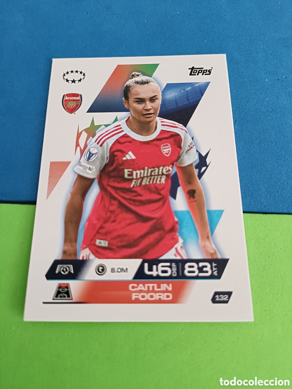 Figurine di Calcio: Topps Match Attax EXTRA 2025 2026 - Women's UWCL 132 Caitlin Foord