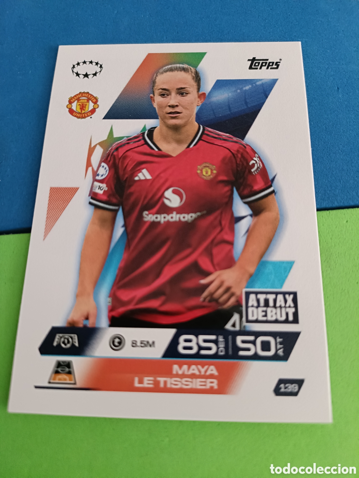 Figurine di Calcio: Topps Match Attax EXTRA 2025 2026 - Women's UWCL 139 Le Tissier