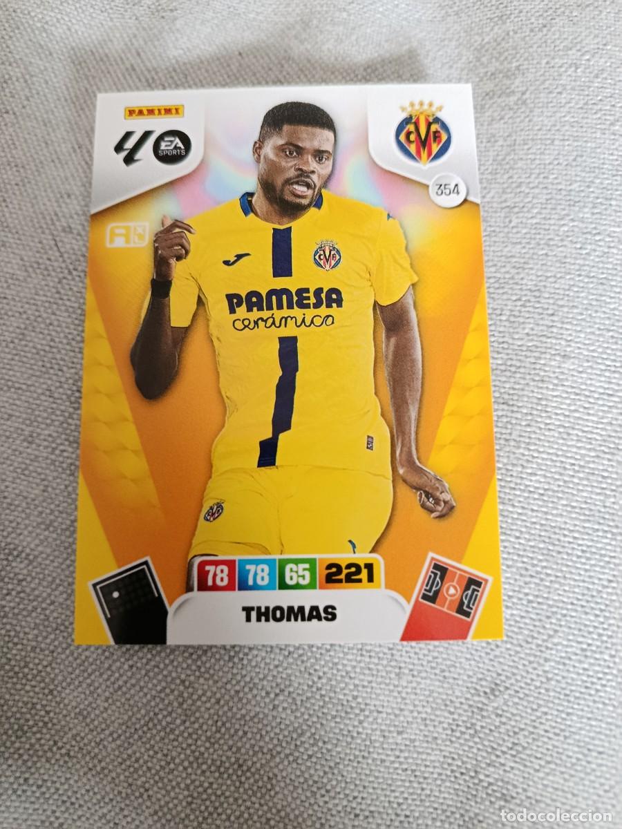 Football Stickers: Adrenalyn 25/26. 354- Thomas. Villarreal.