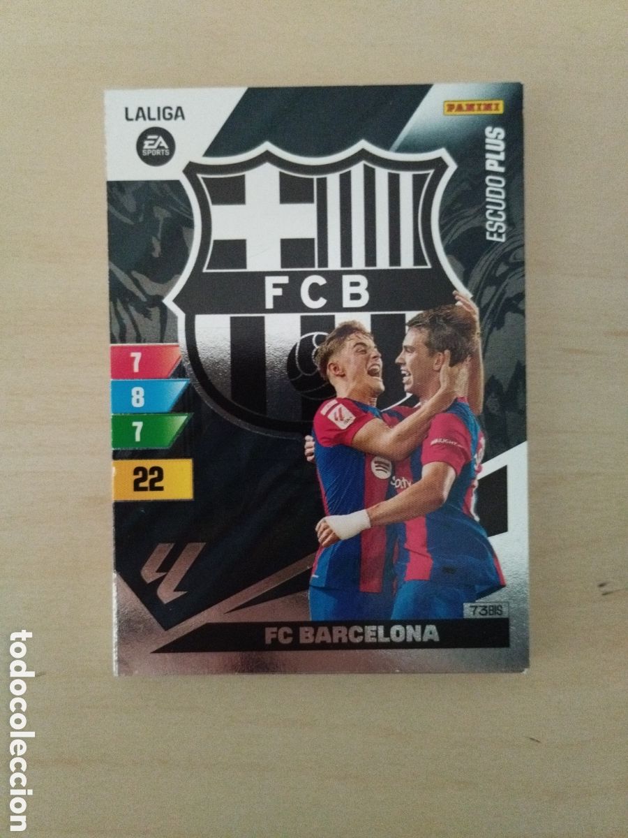Fu&szlig;ball-Sticker: Escudo Plus FC Barcelona 73 BIS Adrenalyn XL 2023-24