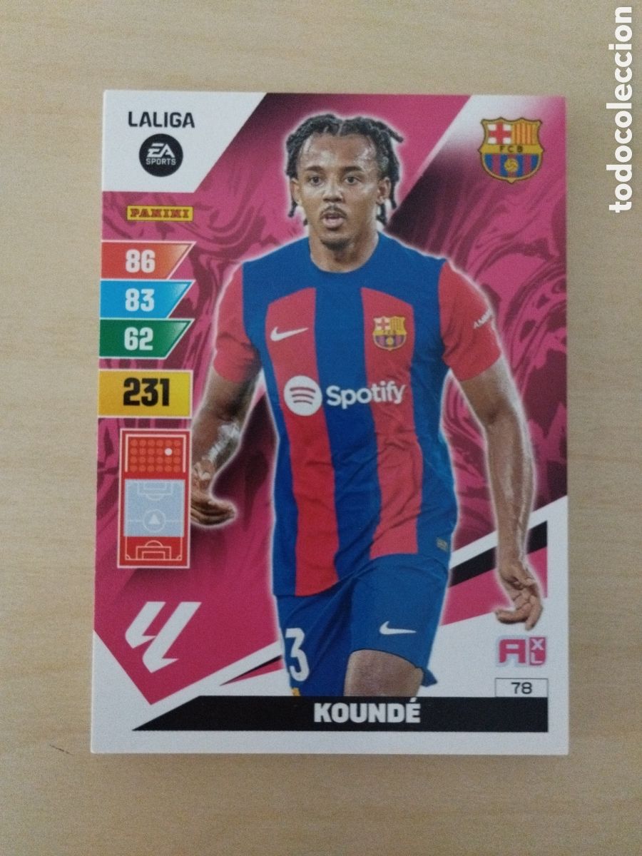 Fu&szlig;ball-Sticker: Kound&eacute; 78 Adrenalyn XL 2023-24