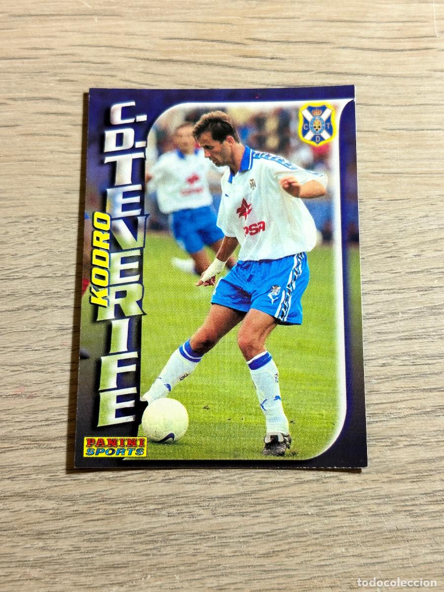 Fu&szlig;ball-Sticker: KODRO n&ordm; 254 TENERIFE FUTBOL 99 PANINI 1998 1999 TRADING CARD