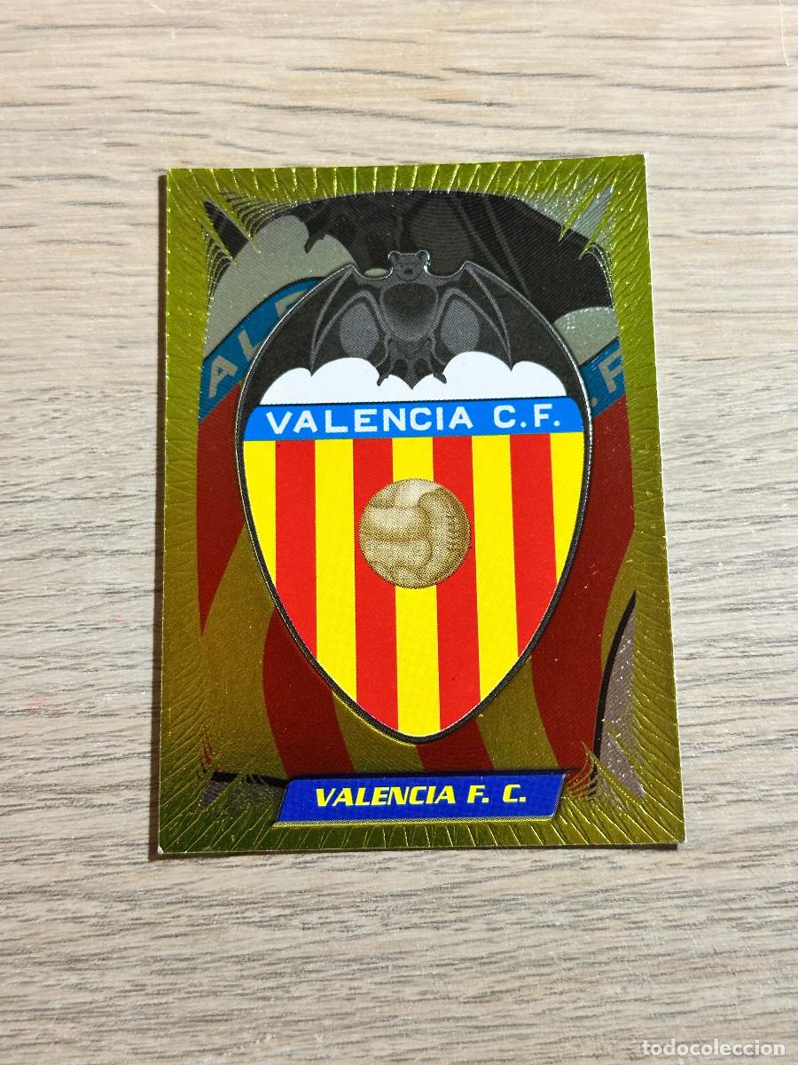 Figurine di Calcio: ESCUDO n&ordm; 257 VALENCIA FUTBOL 99 PANINI 1998 1999 TRADING CARD