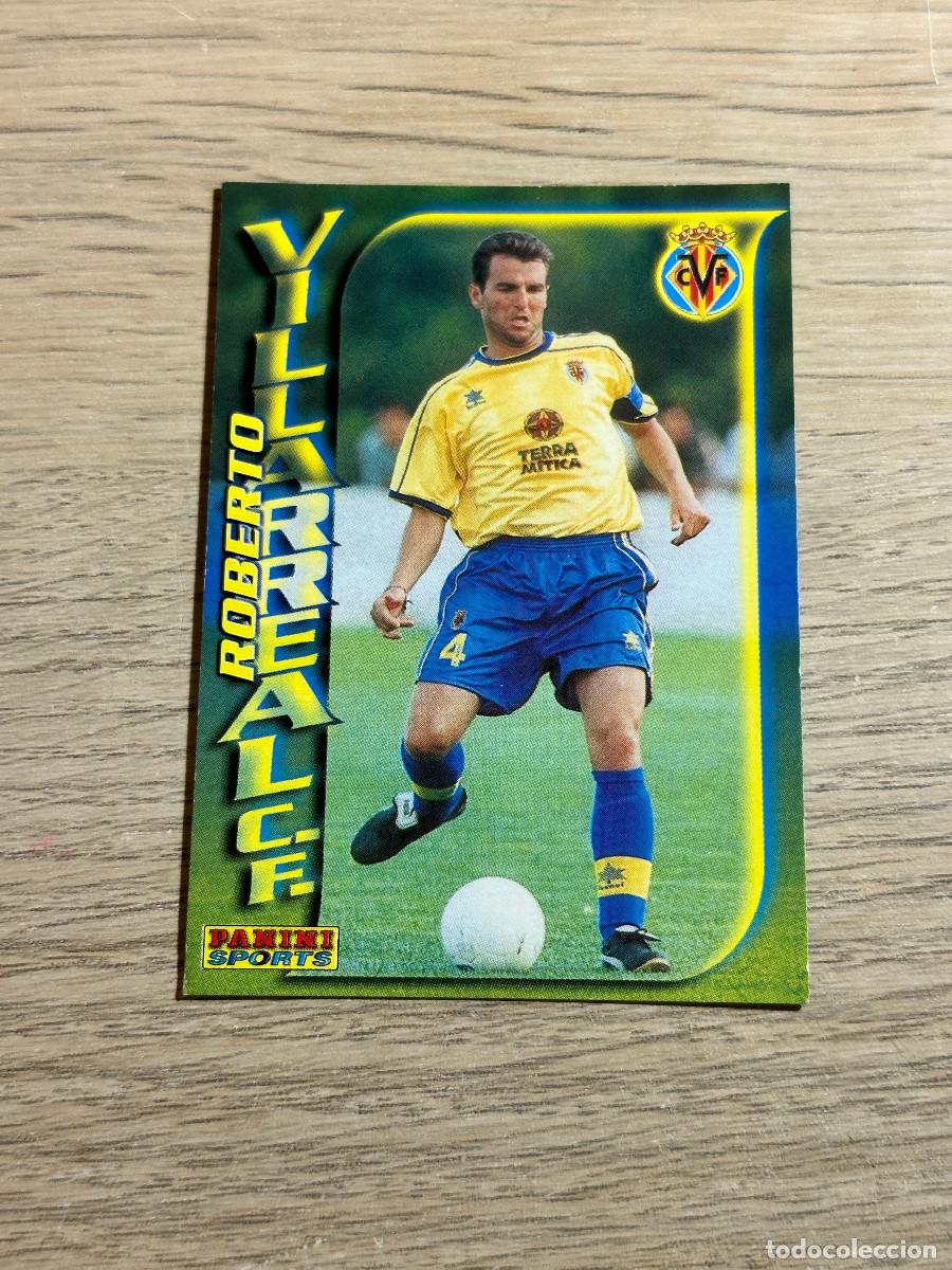 Figurine di Calcio: ROBERTO n&ordm; 293 VILLARREAL FUTBOL 99 PANINI 1998 1999 TRADING CARD