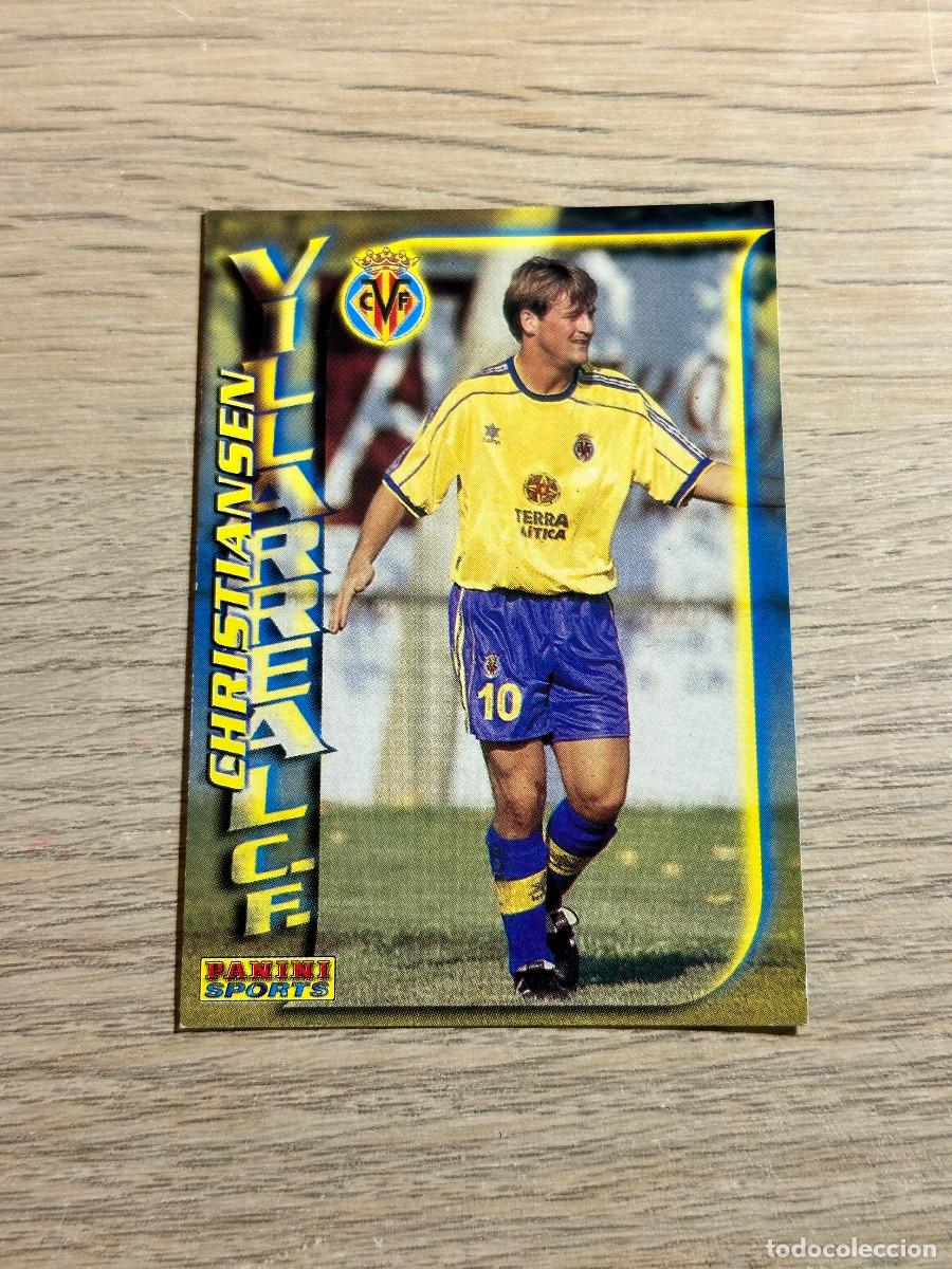 Fu&szlig;ball-Sticker: CHRISTIANSEN n&ordm; 303 VILLARREAL FUTBOL 99 PANINI 1998 1999 TRADING CARD