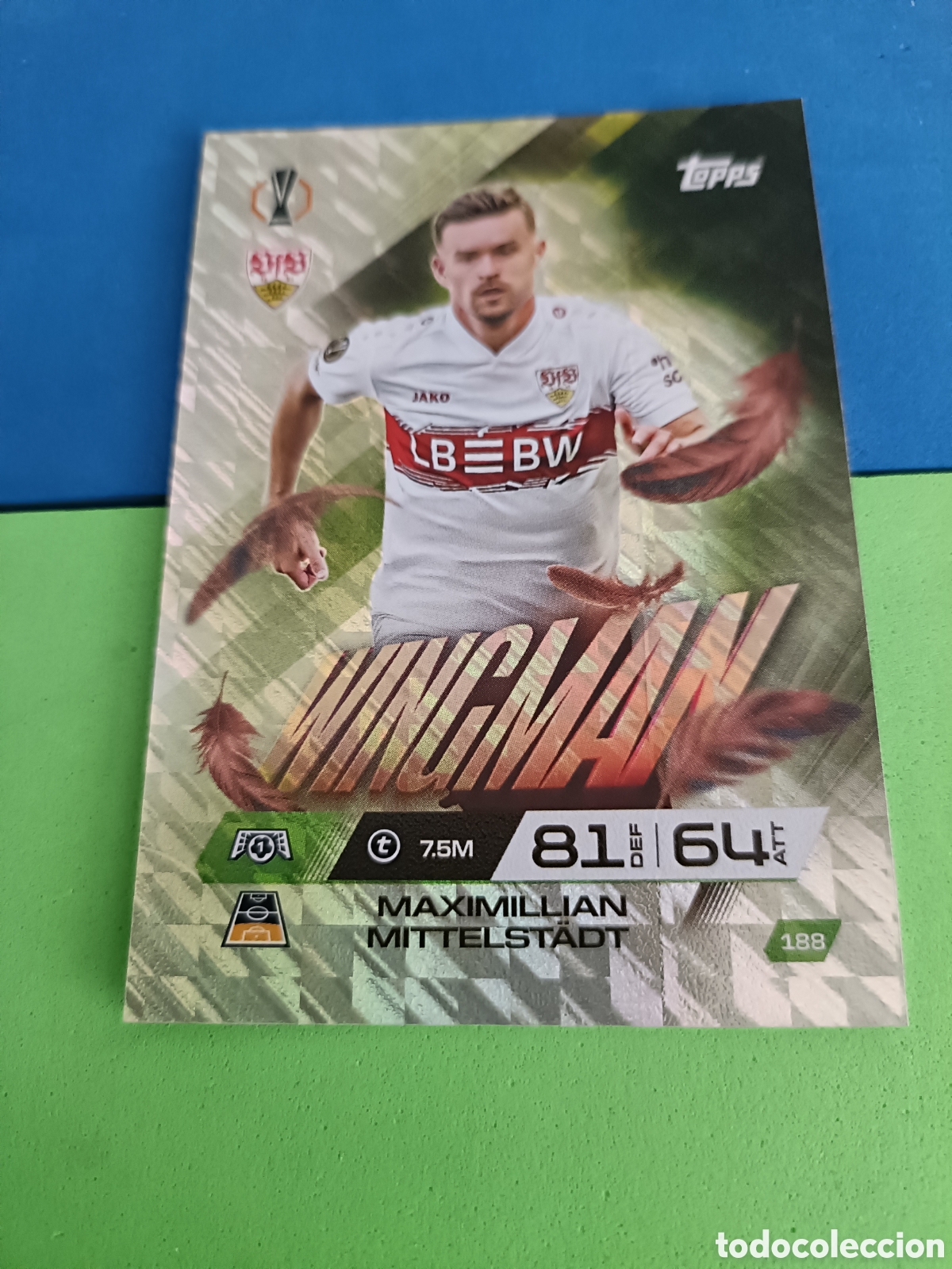Cromos de F&uacute;tbol: Topps Match Attax EXTRA 2025 2026 - Wingman 188 Mittelst&auml;dt