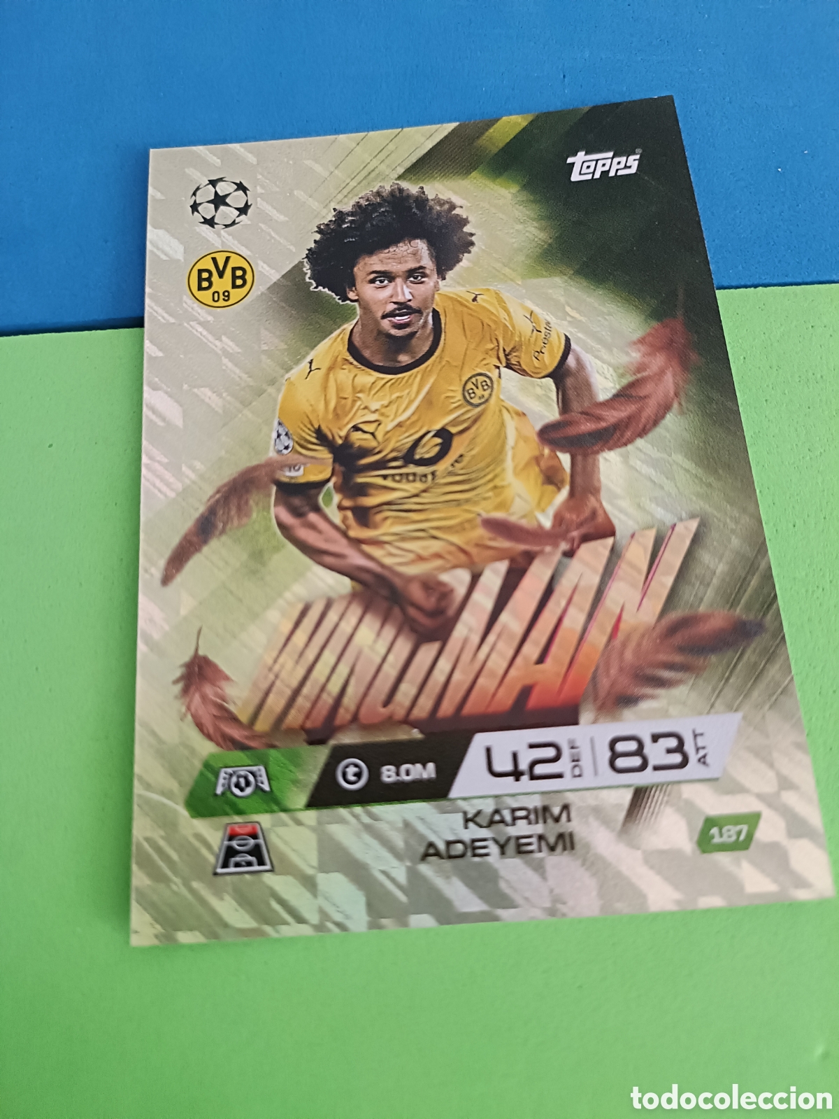 Cromos de F&uacute;tbol: Topps Match Attax EXTRA 2025 2026 - Wingman 187 Adeyemi