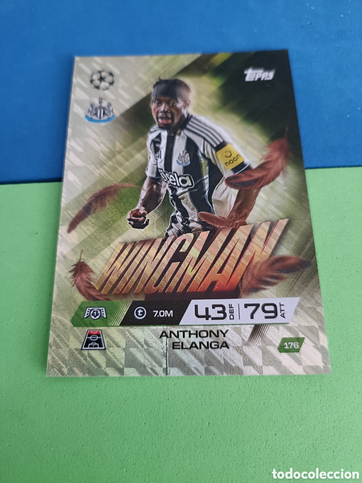 Cromos de F&uacute;tbol: Topps Match Attax EXTRA 2025 2026 - Wingman 176 Elanga