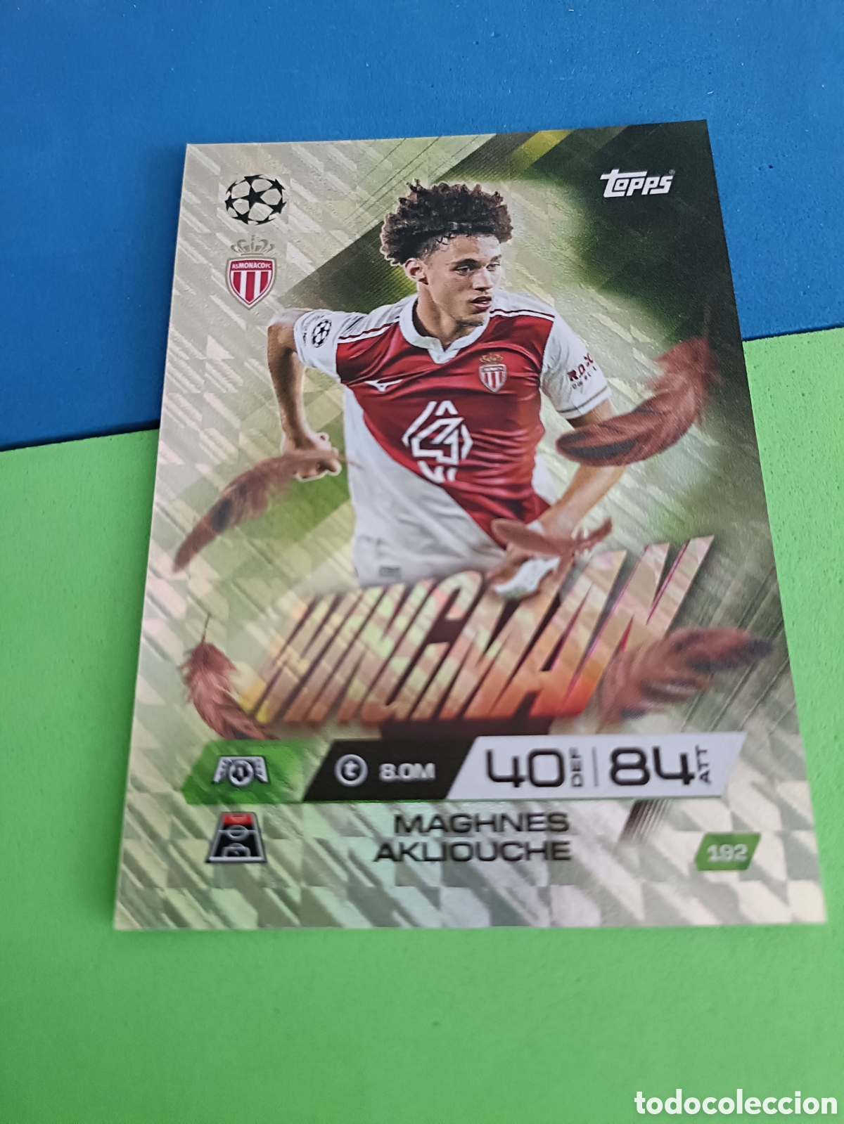 Cromos de F&uacute;tbol: Topps Match Attax EXTRA 2025 2026 - Wingman 192 Akliouche