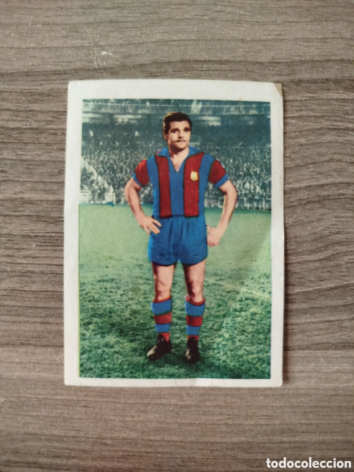 Cromos de F&uacute;tbol: Cromo del F.C Barcelona.Villaverde (Nunca pegado).