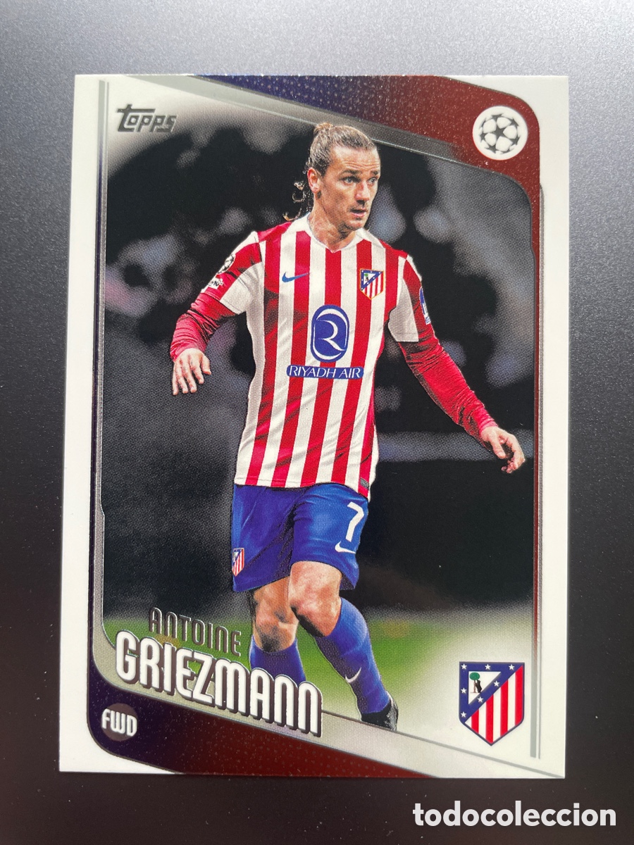 Figurine di Calcio: Griezmann 82 Topps UCL Flagship 2024-25 Atletico de Madrid