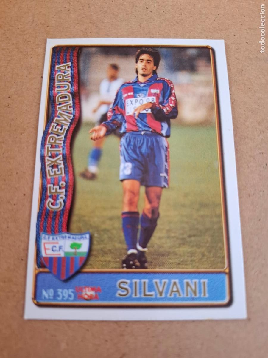 Cromos de F&uacute;tbol: MUNDICROMO 96 97 1996 1997 - UH 395 SILVANI - C.F. EXTREMADURA