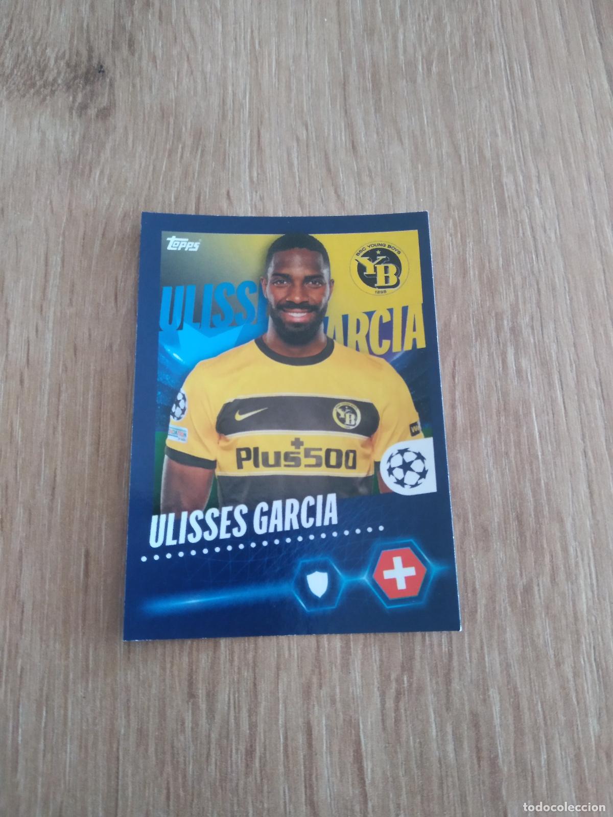 Football Stickers: 526 ULISSES GARCIA BSC YOUNG BOYS CROMO FUTBOL UEFA CHAMPIONS LEAGUE 23-24 TOPPS 2023-2024