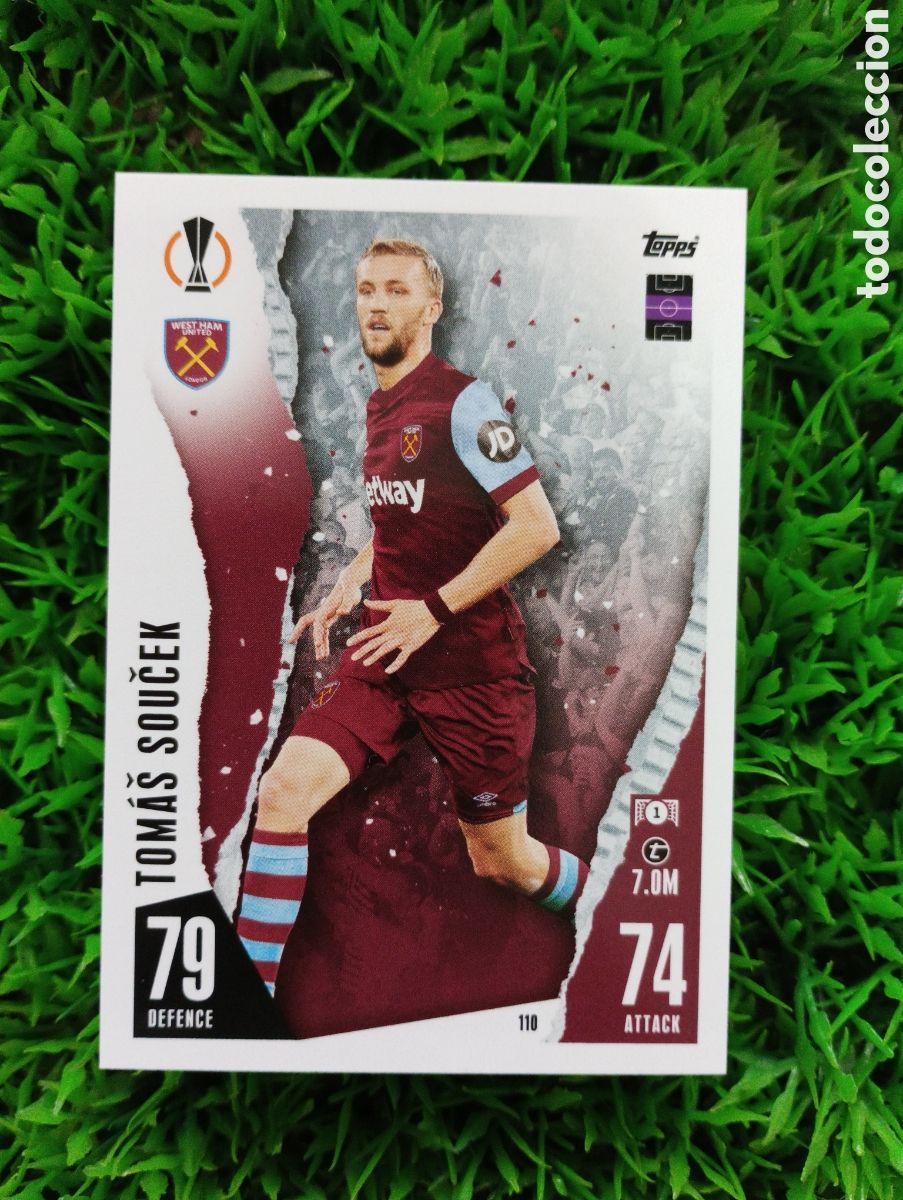 Figurine di Calcio: Soucek West Ham Match Attax 23-24 # 110