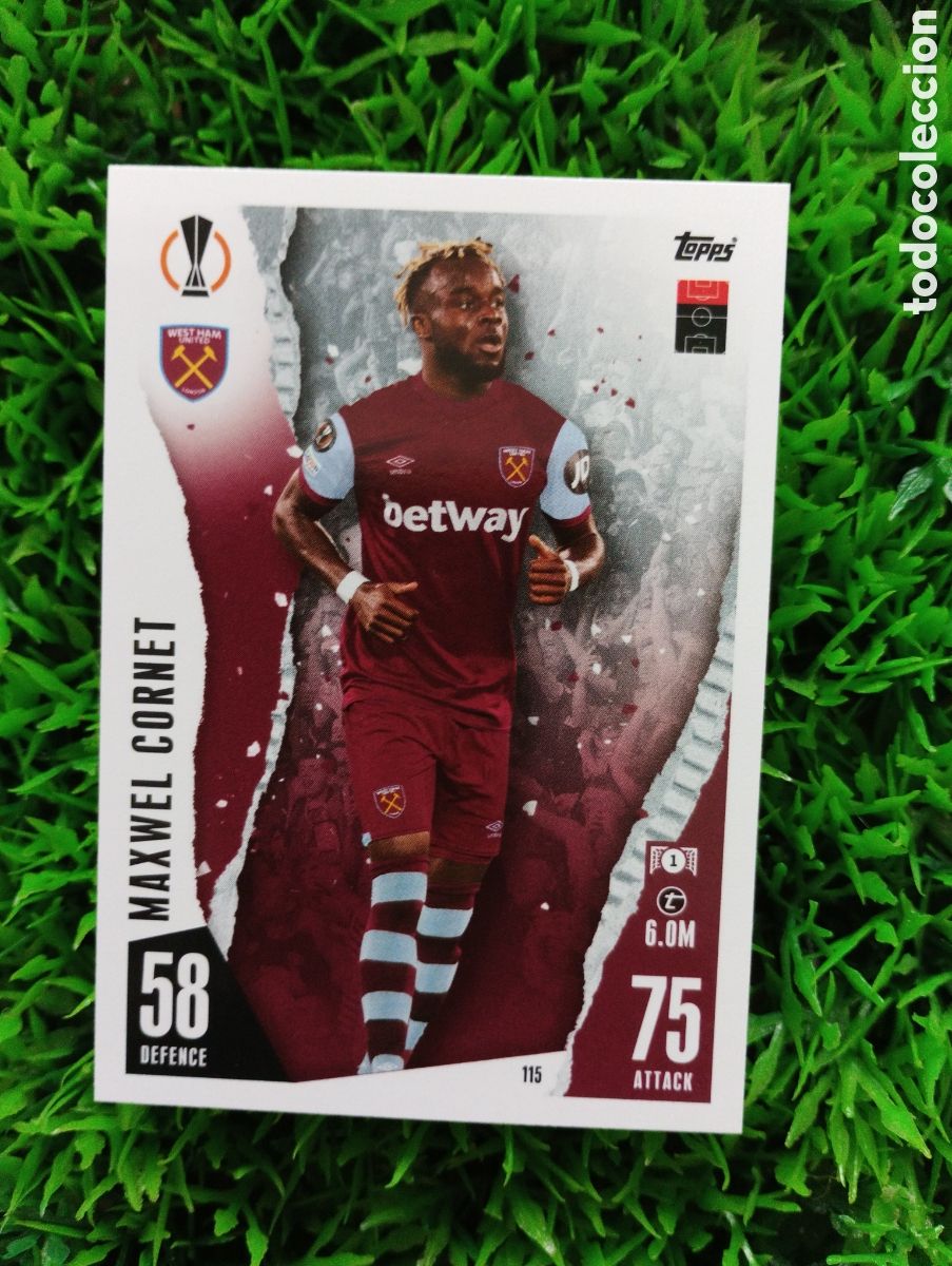 Cromos de F&uacute;tbol: Cornet West Ham Match Attax 23-24 # 115