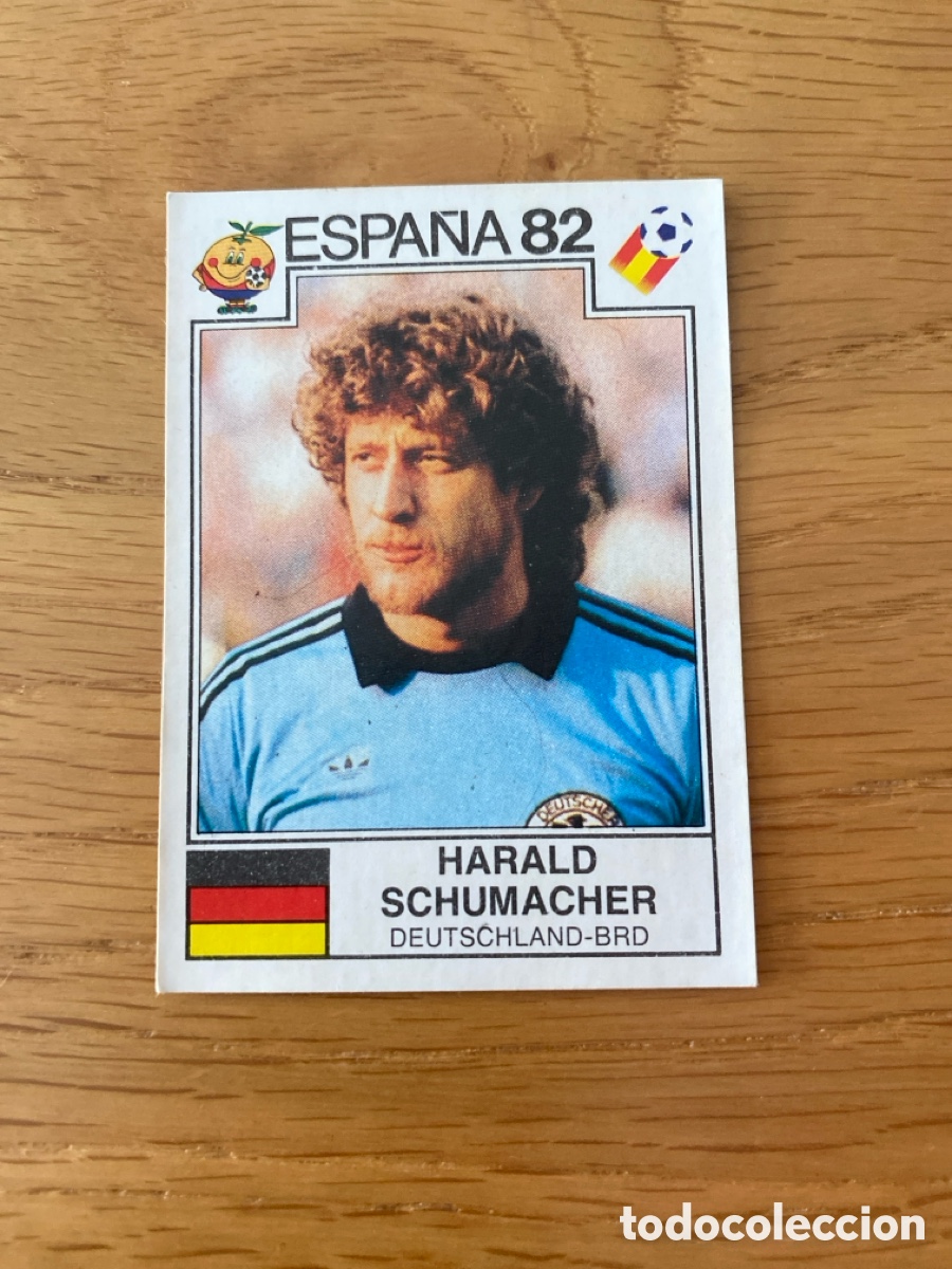 Fu&szlig;ball-Sticker: Cromo panini mundial Espa&ntilde;a 82 n&uacute;mero 112 Schumacher - Sticker album world cup Spain 1982