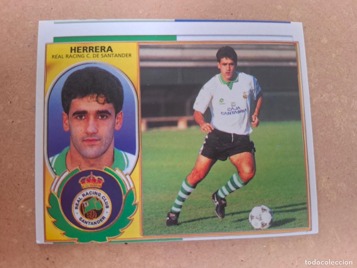 Cartes &agrave; collectionner de Football: ESTE 96 97 1996 1997 - HERRERA ( BAJA ) - RACING SANTANDER ( NUNCA PEGADO )