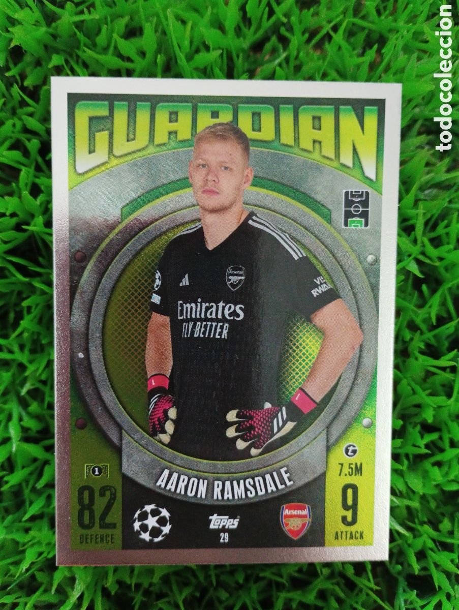 Figurine di Calcio: Ramsdale Arsenal GUARDIAN Match Attax 23-24 # 29