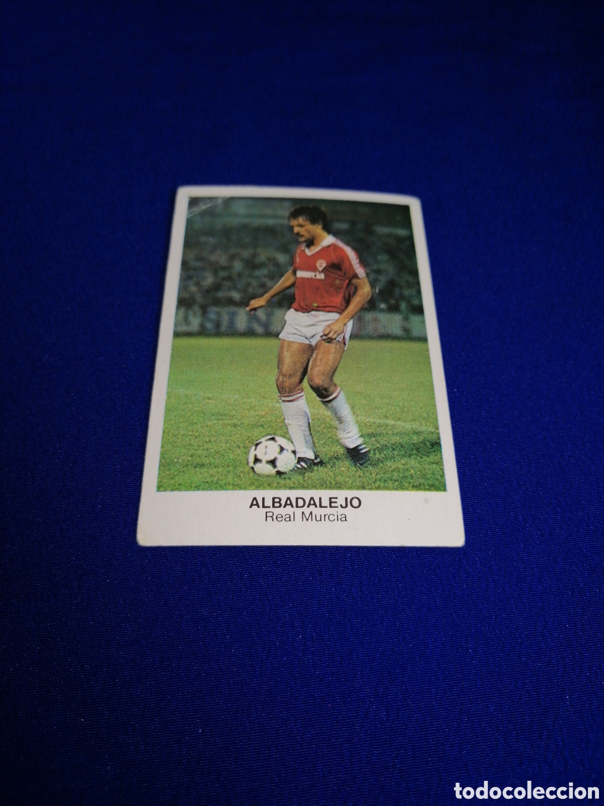 Cromos de F&uacute;tbol: F&Uacute;TBOL 84 -REAL MURCIA - 9 ALBADALEJO