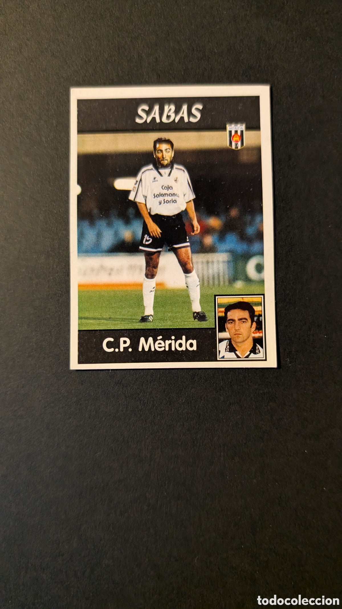 Fu&szlig;ball-Sticker: SABAS 285A MERIDA PANINI LIGA 1997/98 97 98 NUNCA PEGADO SIN PEGAR
