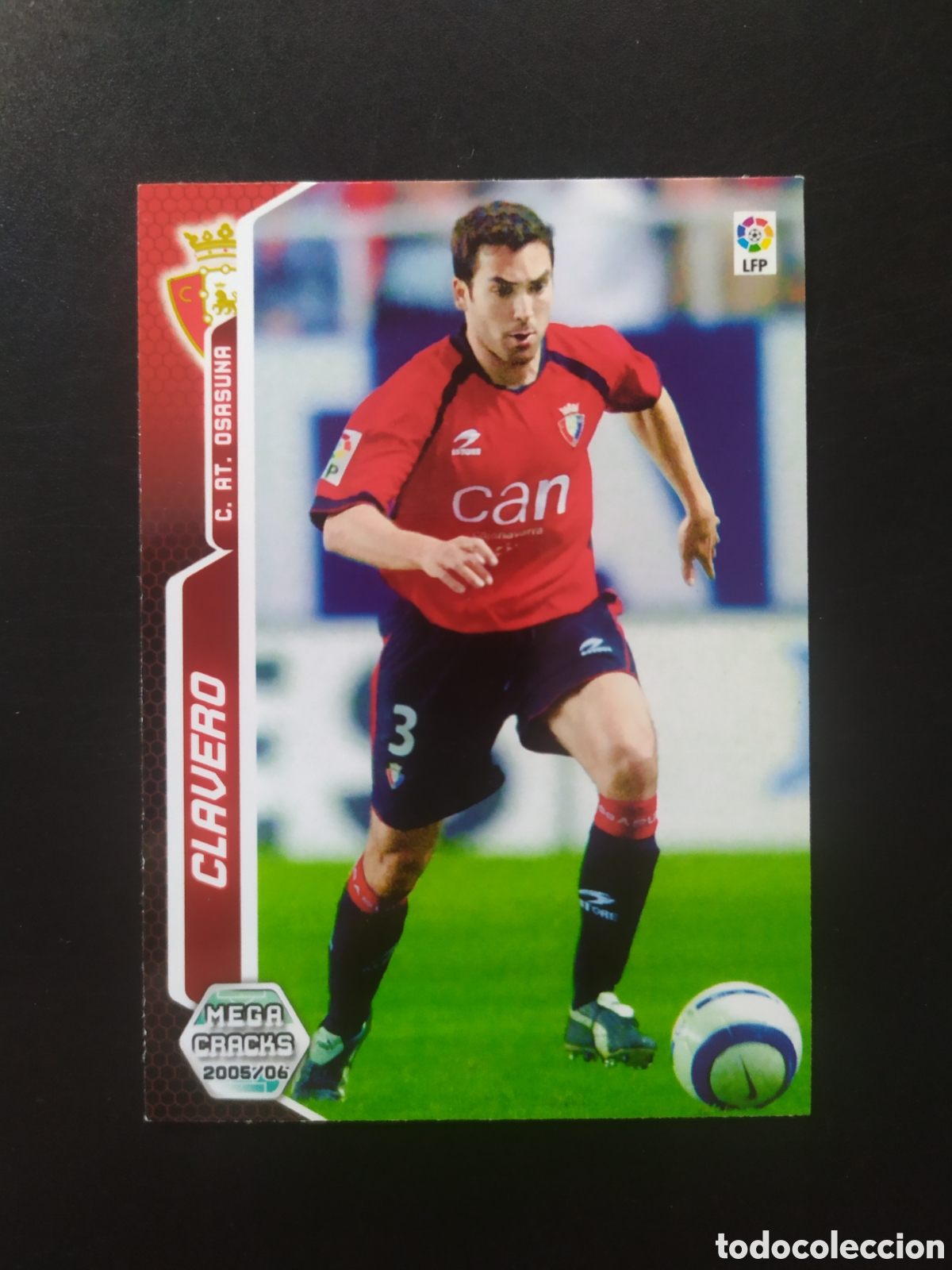 Cromos de F&uacute;tbol: Megacracks 2005 2006 05 06 panini Clavero n&deg; 243 Osasuna