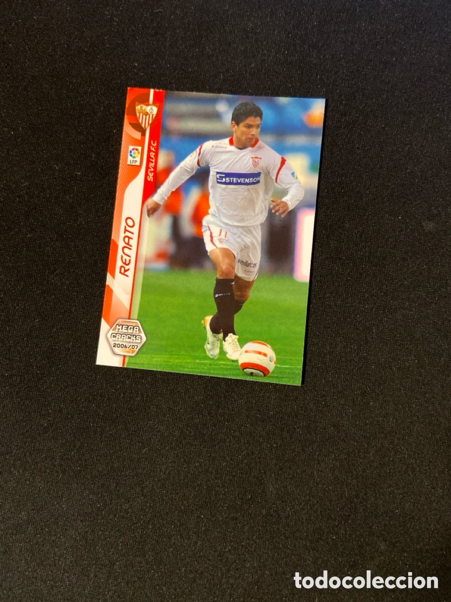 Cromos de f&uacute;tbol: RENATO 280 (SEVILLA) PANINI MEGACRACKS 2006-2007 06 07 CROMO CARTA M-3