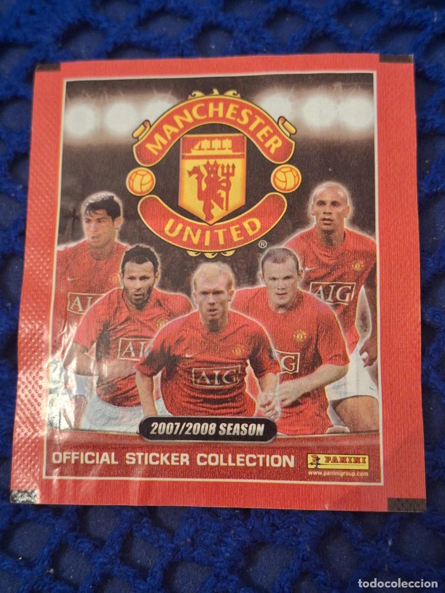 Football Stickers: Sobre cerrado panini sin abrir official sticker collection manchester united 2007 2008 cr7 ronaldo