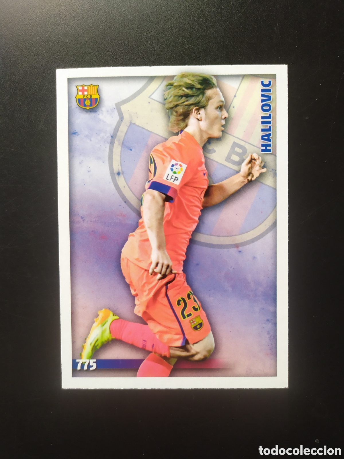 Figurine di Calcio: Mundicromo fichas Liga 2014 2015 14 15 Halilovic n&deg; 775 Barcelona B