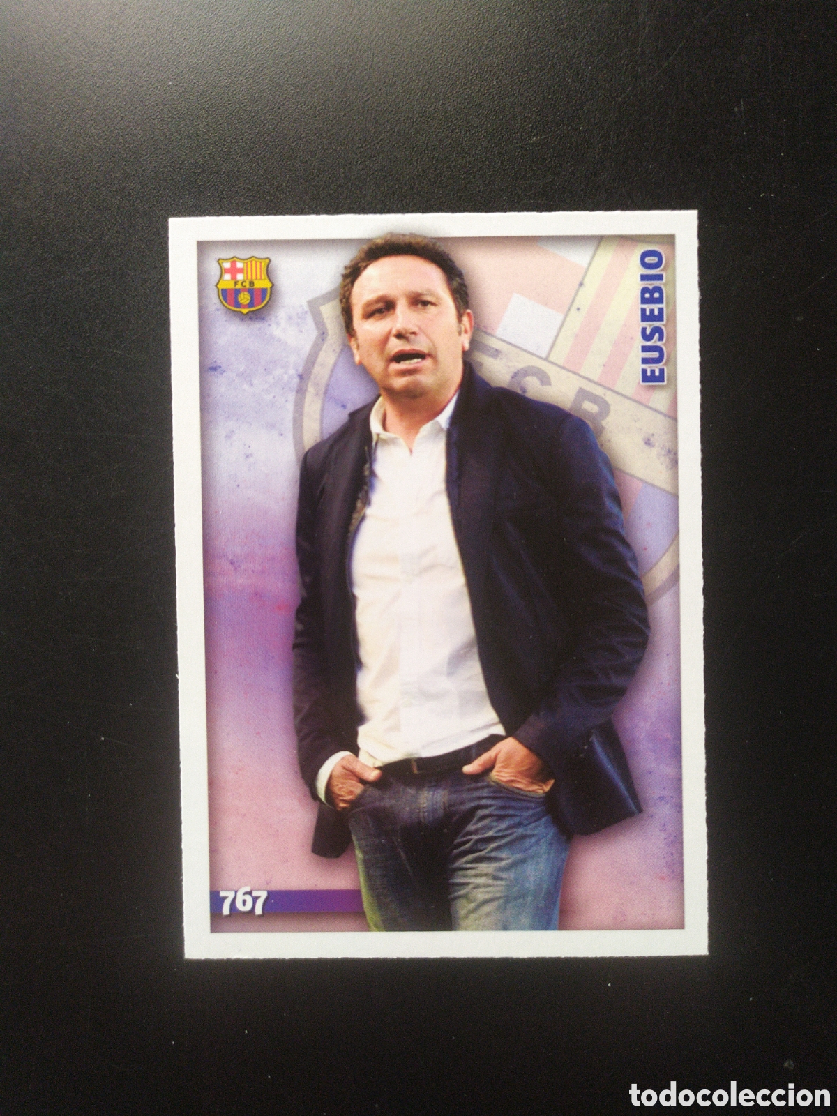 Cromos de Futebol: Mundicromo fichas Liga 2014 2015 14 15 Eusebio n&deg; 767 Barcelona B