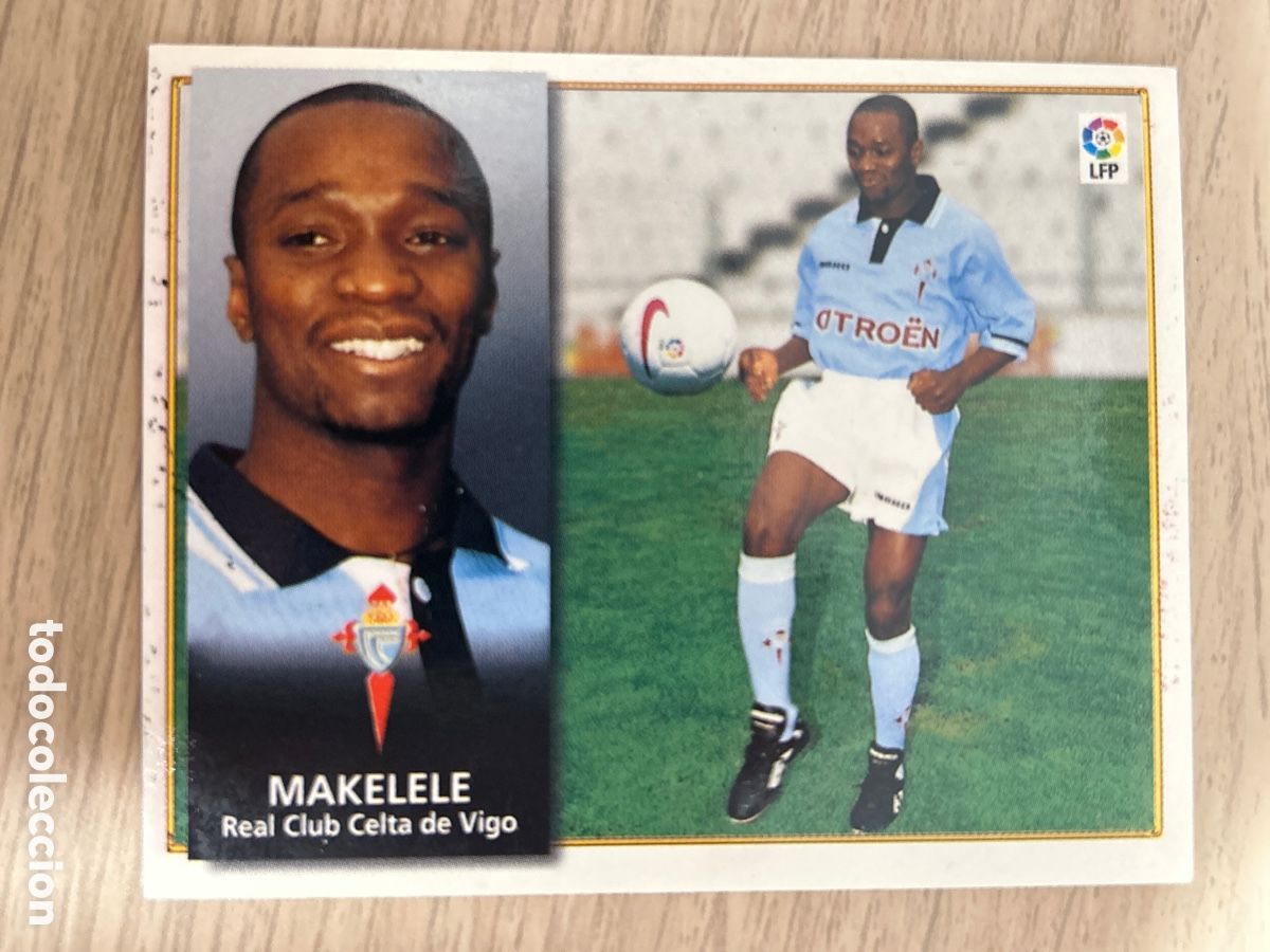 Cromos de F&uacute;tbol: MAKELELE CELTA COLOCA LIGA ESTE 1998 1999 98 99 NUNCA PEGADO SIN PEGAR LEER