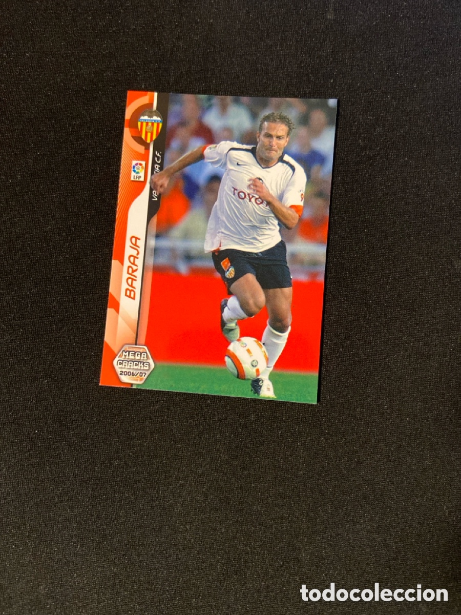 Cartes &agrave; collectionner de Football: BARAJA 316 (VALENCIA) PANINI MEGACRACKS 2006-2007 06 07 CROMO CARTA M-3