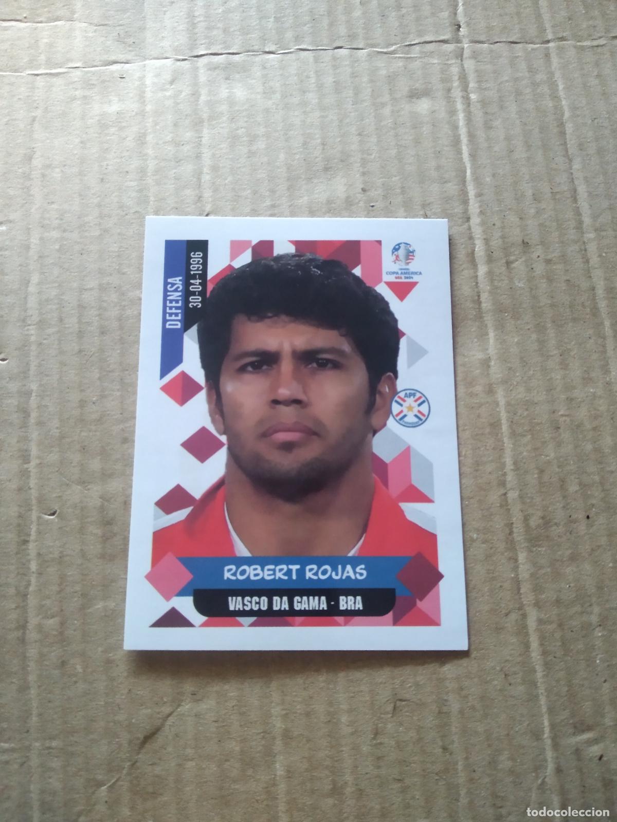 Cromos de F&uacute;tbol: 212 ROBERT ROJAS PARAGUAY CROMO FUTBOL COPA AMERICA 2024 EDITORIAL MAJESTAD