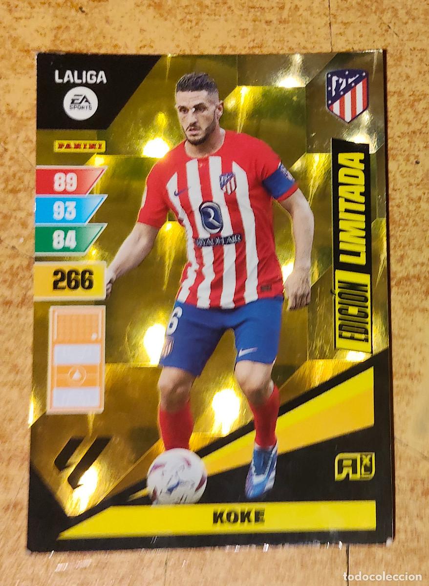 Cromos de f&uacute;tbol: Koke Atletico de 338 LMadrid Edici&oacute;n Limitada Adrenalyn XL Liga Panini Futbol 2023 2024 23 24 Cromo
