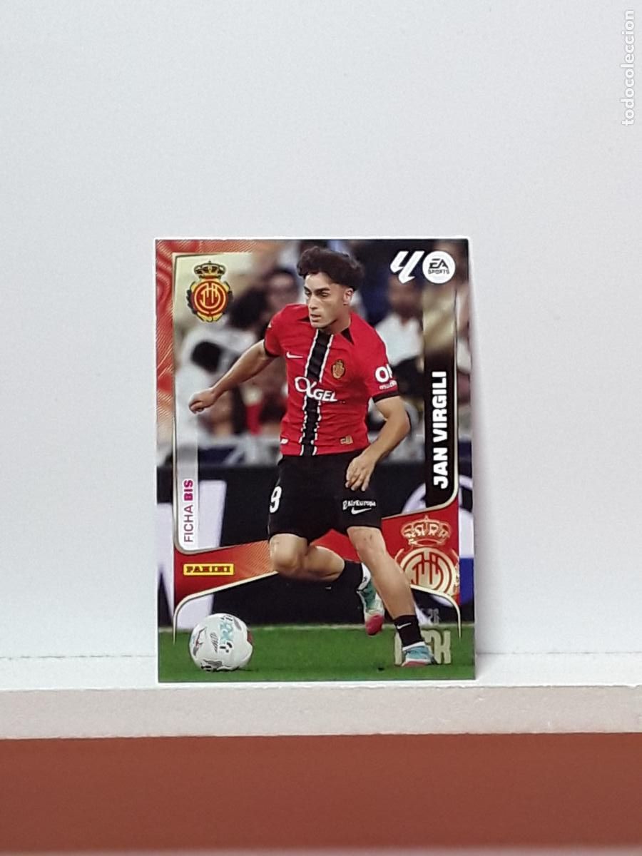 Cromos de f&uacute;tbol: MEGACRACKS 2025 2026 MGK 25 26 ALBUM PANINI LIGA N 252BIS 252 BIS MALLORCA TERCERA JAN VIRGILI