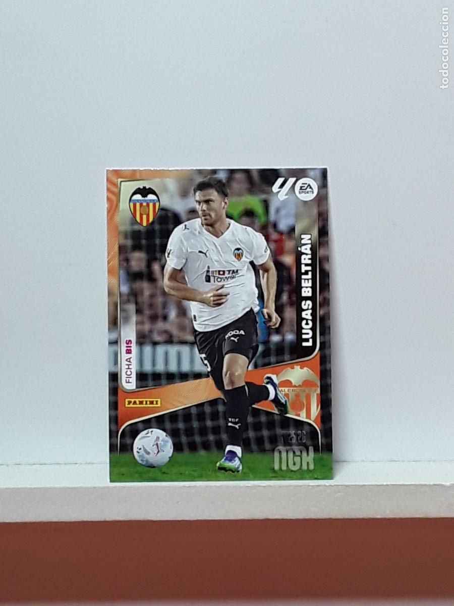 Cromos de F&uacute;tbol: MEGACRACKS 2025 2026 MGK 25 26 ALBUM PANINI LIGA N 360BIS 360 BIS VALENCIA TERCERA LUCAS BELTRAN