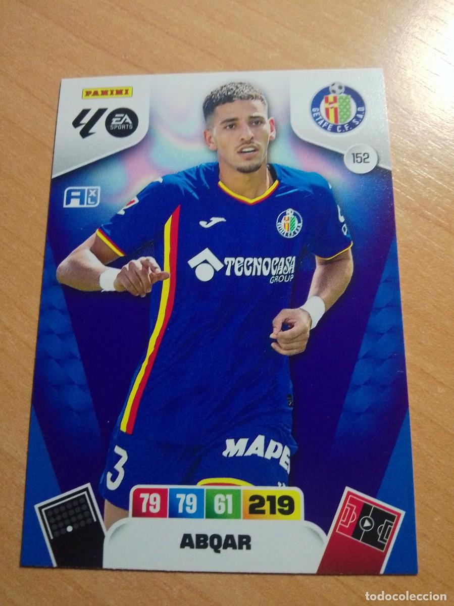Cromos de F&uacute;tbol: 152 ABQAR DEL GETAFE 25 26 ADRENALYN XL 2025 2026 NUEVO