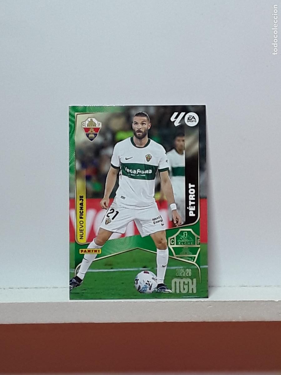Fu&szlig;ball-Sticker: MEGACRACKS 2025 2026 MGK 25 26 ALBUM PANINI LIGA N 478 ELCHE TERCERA LEO PETROT